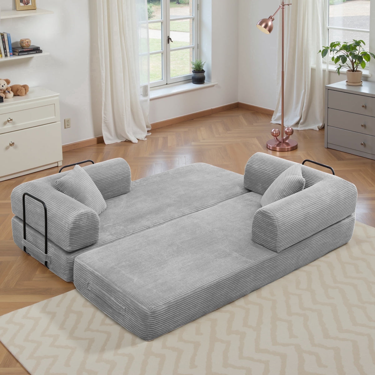 Holaki Convertible Boneless Sofa Bed — 63" / 78"