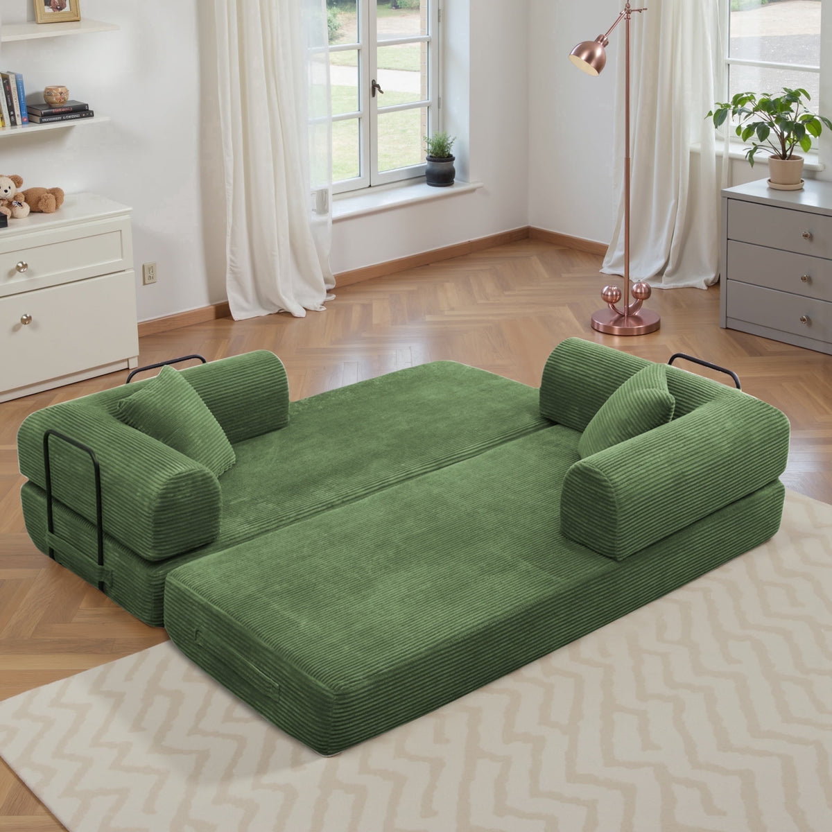 Holaki Convertible Boneless Sofa Bed — 63" / 78"