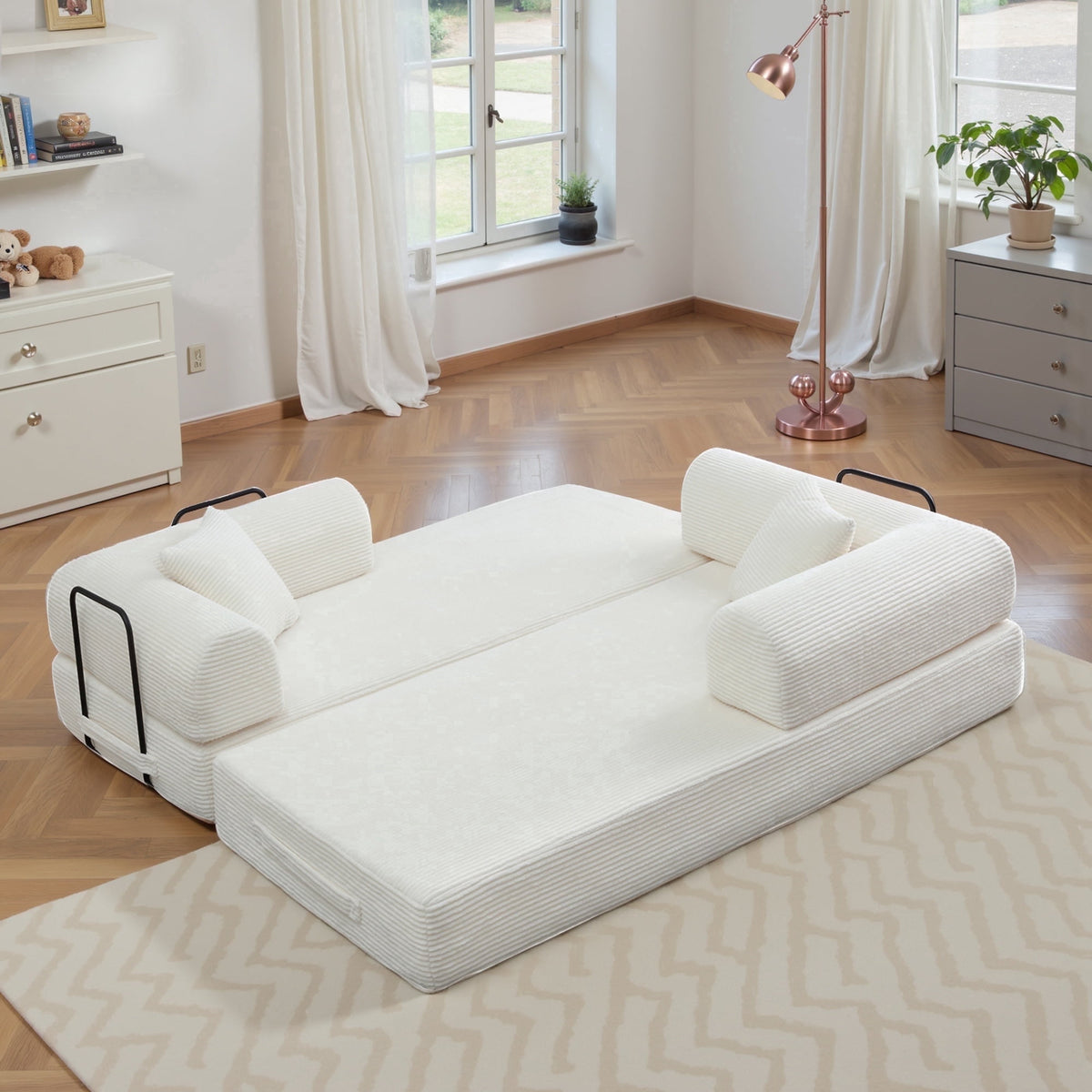Holaki Convertible Boneless Sofa Bed — 63" / 78"