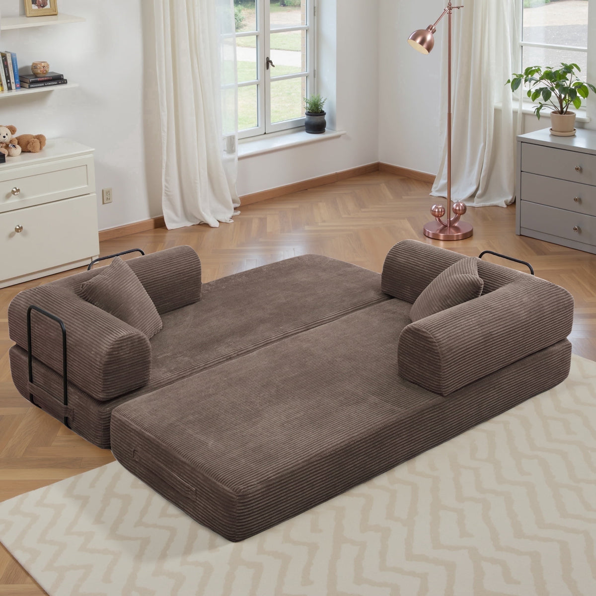 Holaki Convertible Boneless Sofa Bed — 63" / 78"